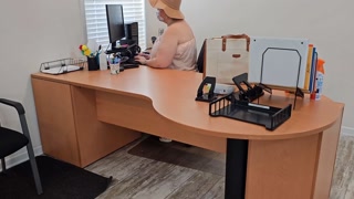 The new client wanted my pussy before signing contract  - (bbw ssbbw, Fat ass, big butt, thick ass)