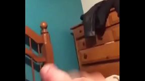 rocket jerking off in bed