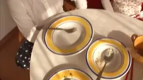 Busty teen Ai Uehara gets her hairy pussy banged by big cock 2