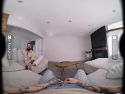 VRB Gay Bareback super date with hairy bear Alpha Wolfe VR Porn
