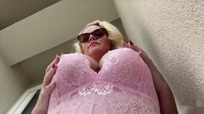 getting busy on the balcony