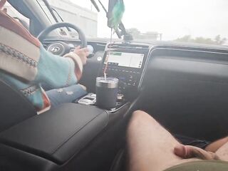 Serf gets cbt and duck used as ashtray on car ride