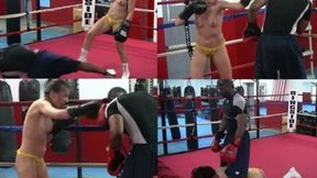 Hot N Aggressive Topless Mixed Boxing