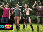 TWINKPOP - Jordan Lake And Shae Reynolds Draw Their Hard Swords Out For An Epic Cock Duel