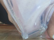 GIANTESS AND TRANSPARENT FLIP FLOP