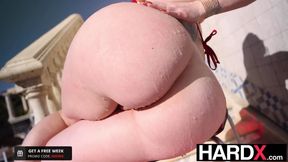 HardX - Fine Assed Bitch Bounces Her Big Booty On HUGE Cock - Jenna Starr