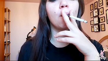 Big lips smoking