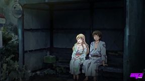 ”Accidental rotenburo meat sucking then more... - hentai porn”