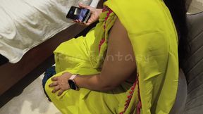Riya in Saree #43 Romance with Boss