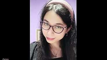 pinay tgirl DaniTheCutie gives you encouragement as you spend intimate time with her