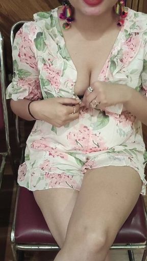 Emotional moment from &quot;Hot Girl Nude with Her Office Friend While Playing Stone Paper Game&quot;
