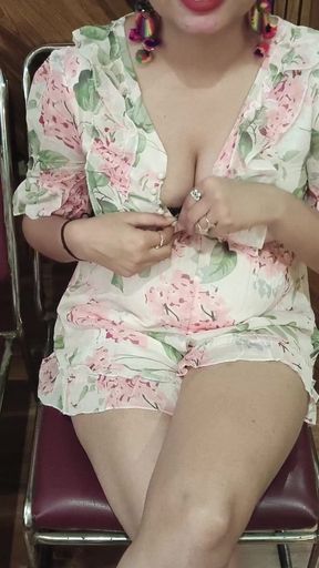 Emotional moment from &quot;Hot Girl Nude with Her Office Friend While Playing Stone Paper Game&quot;