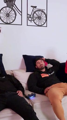 FUCKING WITH FRIENDS OF MY STEPFATHER, SEX IN THE NEIGHBORHOOD   Clip 1