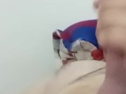 El gordito se masturba