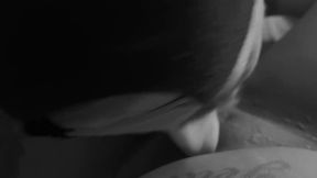 I love the way big dick step son eats step moms wet ebony pussy