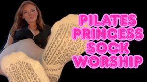 Pilates Princess Sock Worship - Foot Feet Fetish Stinky Smelly Sweaty Dirty Gym Socks Fetish Verbal Humiliation