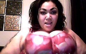 Anastasia Vanderbust Suckin her Tits