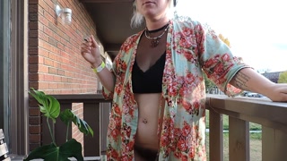 Outtake: Just for fun outtake of smoking and dancing naked on deck