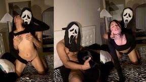 Ghost Face Fucked Me When I Was Alone After Hallowens Party