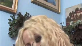 Gina Jerks Off Big Cock Till He Burst Cum On Her Face! (2nd half mp4 sd)