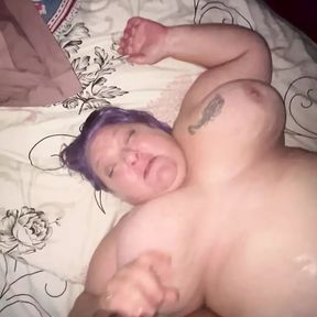 BBW Grandma with big tits in Hardcore Double Penetration