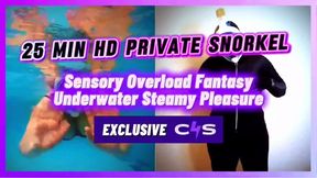 Snorkel Mask Fetish: Underwater Breath Play & Steamy Sensory Experience (25 Min HD)