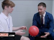 Gay Porn Parody~Severance~Sexerance Part 3~Daddy Fantasy Fulfilled~Twink’s First Dick~Free Full SFW