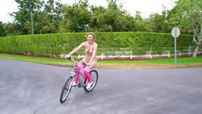 Kinsley Anne is a wild fuck toy that likes to bike around naked