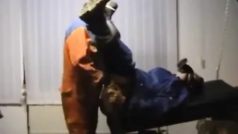 German Railway Worker Barebacks Construction Daddy