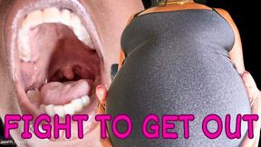 Fight to Escape My Belly Vore
