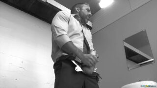 Intenso gangbang anale bukkake con stelle non circoncisi Andrew Justice, Billie Ramos, Chris Harder, Dirk Caber, Myles Landon e Stephen Harte