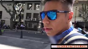 SayUncleNetwork.com - Pretty young Latino fucked raw and fed with warm cum in POV