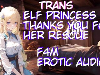 Trans Elf Princess Thanks U for Her Rescue (F4M Audio)