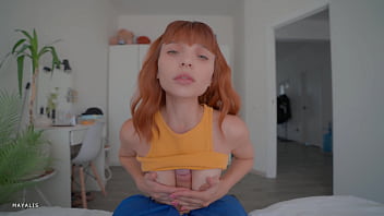 FUCK ME QUICKLY! Handyman has no choice but to fuck my tight pussy