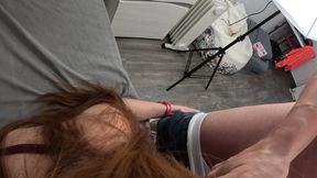 Night Sex with My Boyfriend Delicious Milk in My Mouth and Hard Hot