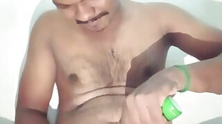 Compilation: homemade film of young white Indian gay whore fucking own asshole