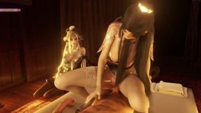 Lucky Solider Fuck 2 Beauty Lord's Wife - 3D Animation Hentai