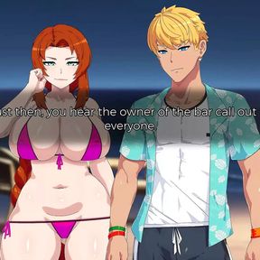 Vulgar Reverie. Cuckold Husband Watches His Hot Wife with Another Man on the Beach He Got Blue Balls - Episode 16