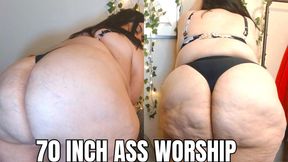 70 INCH ASS WORSHIP