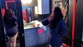 Hot Wife Still as Energy After Her Date on the Sex Swing