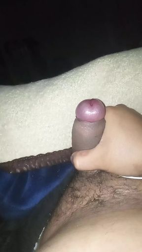 I masturbate in bed with a really nice toy