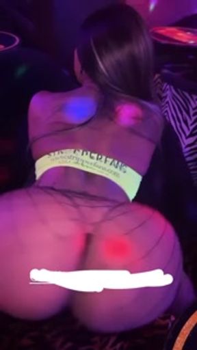 BIG BOOTY STRIPPER TEASING YOU IN THE CLUB