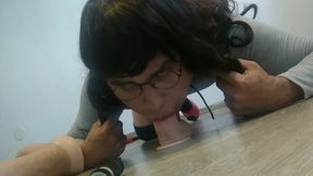 Sissy Slut Deepthroat Training