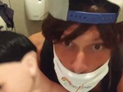 B-Boy Fucks hard in the bathroom