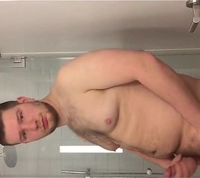Handsome Cub Jerks off in the Mirror