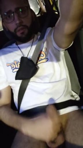 Public Jerking Off In a Taxi On The Streets Of Medellin City Got Caught Multiple Times