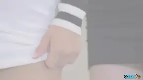 When the camera stops clicking the lesbo teens start letting go enjoying the threesome