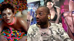 pov fucking tight big breast ginger teens in candy heaven, ai generated