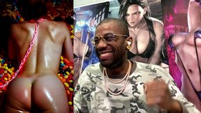 pov fucking tight big breast ginger teens in candy heaven, ai generated