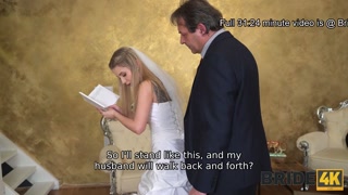 BRIDE4K. Birds and Bees Fucking Class for Bride